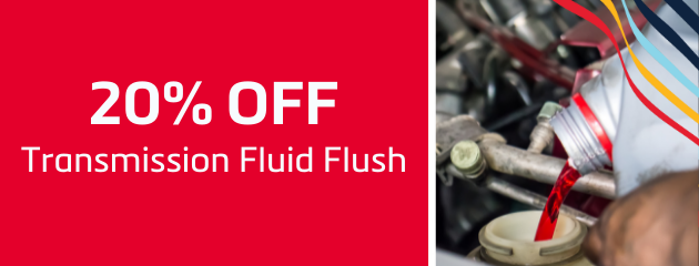 Transmission Fluid Flush 20% Off